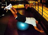 The Surfer's BSB Bungee SwissBall Workout