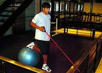 The Surfer's BSB Bungee SwissBall Workout