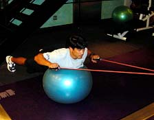 The Surfer's BSB Bungee SwissBall Workout