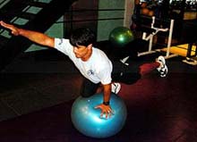 The Surfer's BSB Bungee SwissBall Workout